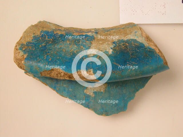 Pottery Fragment, Coptic, 4th-7th century. Creator: Unknown.