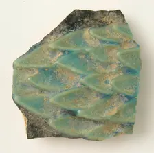 Pottery Fragment, Coptic, 4th-7th century. Creator: Unknown