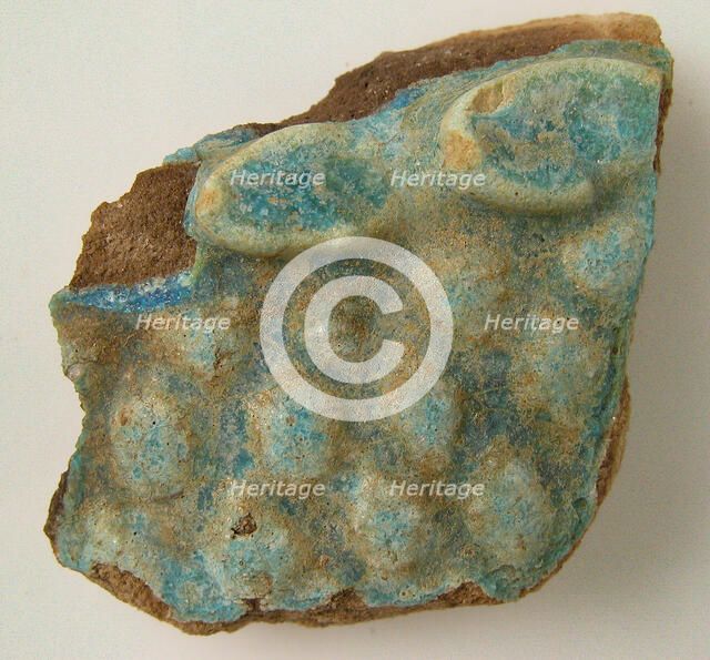 Pottery Fragment, Coptic, 4th-7th century. Creator: Unknown.