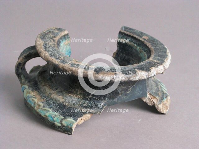 Pottery Fragment, Coptic, 4th-7th century. Creator: Unknown.