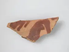 Pottery Fragment, Coptic, 4th-7th century. Creator: Unknown