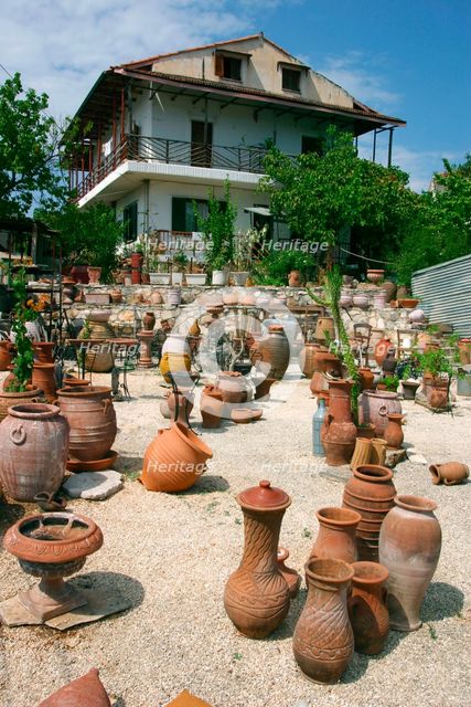 Pottery Karavomilos, Kefalonia, Greece. Creator: Peter Thompson.