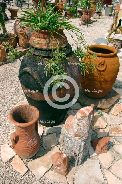 Pottery Karavomilos, Kefalonia, Greece. Creator: Peter Thompson.