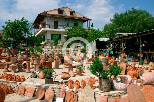 Pottery Karavomilos, Kefalonia, Greece. Creator: Peter Thompson.