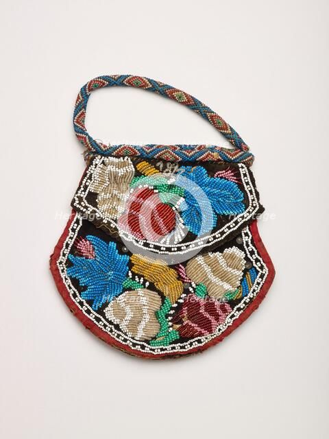 Pouch, 1890-1897. Creator: Unknown.