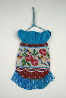 Pouch, American, 1840-60. Creator: Unknown