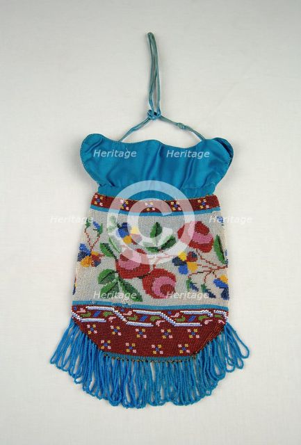 Pouch, American, 1840-60. Creator: Unknown.