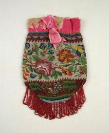 Pouch, American, 1840-60. Creator: Unknown