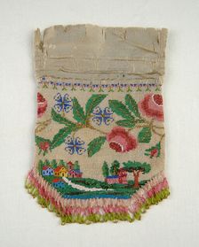 Pouch, American, 1840-60. Creator: Unknown