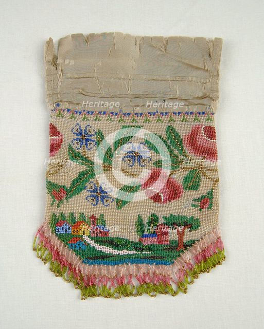 Pouch, American, 1840-60. Creator: Unknown.