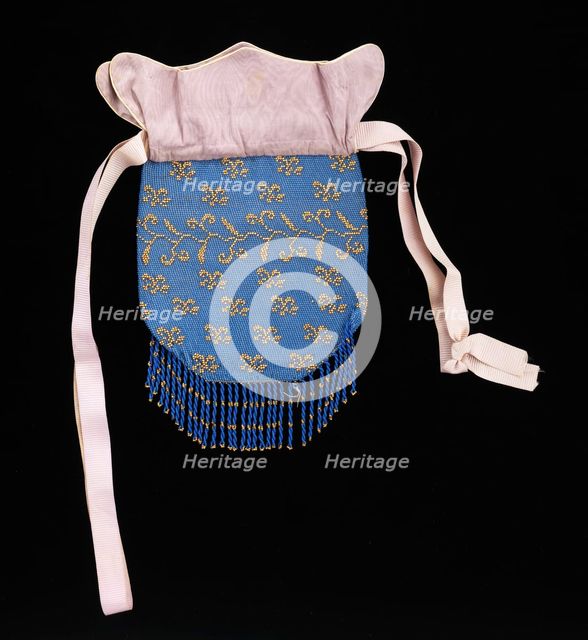 Pouch, American, 1840-60. Creator: Unknown.