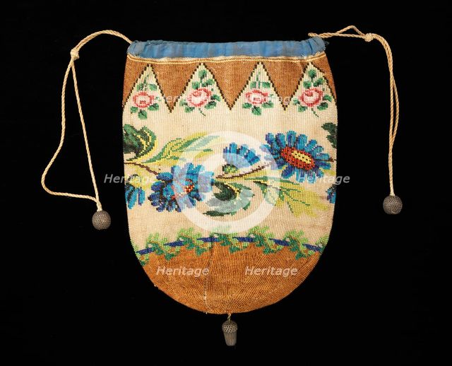 Pouch, American, 1810-40. Creator: Unknown.