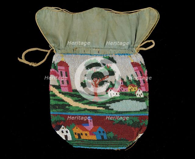 Pouch, American, 1820-40. Creator: Unknown.