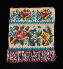 Pouch, American, 1820-40. Creator: Unknown