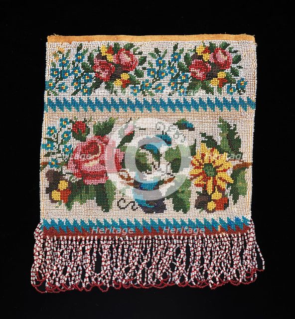 Pouch, American, 1820-40. Creator: Unknown.