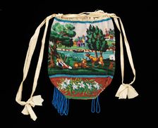 Pouch, American, 1820-40. Creator: Unknown