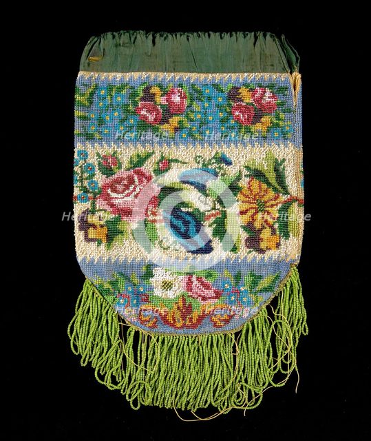 Pouch, American, 1830-60. Creator: Unknown.