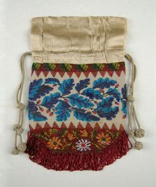 Pouch, American, 1830-60. Creator: Unknown