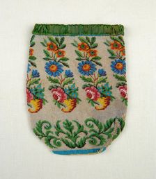 Pouch, American, 1830-60. Creator: Unknown