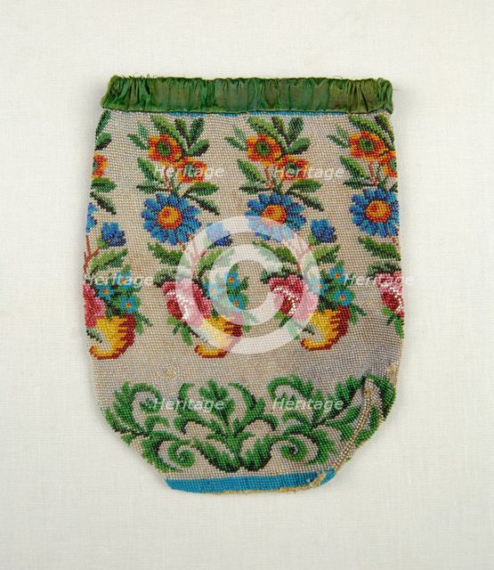 Pouch, American, 1830-60. Creator: Unknown.