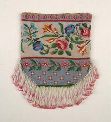 Pouch, American, 1830-60. Creator: Unknown