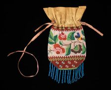 Pouch, American, 1830-60. Creator: Unknown