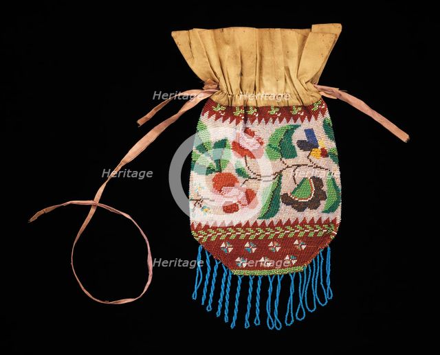 Pouch, American, 1830-60. Creator: Unknown.