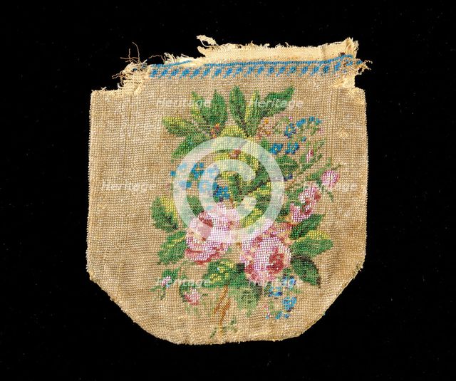 Pouch, American, 1830-60. Creator: Unknown.