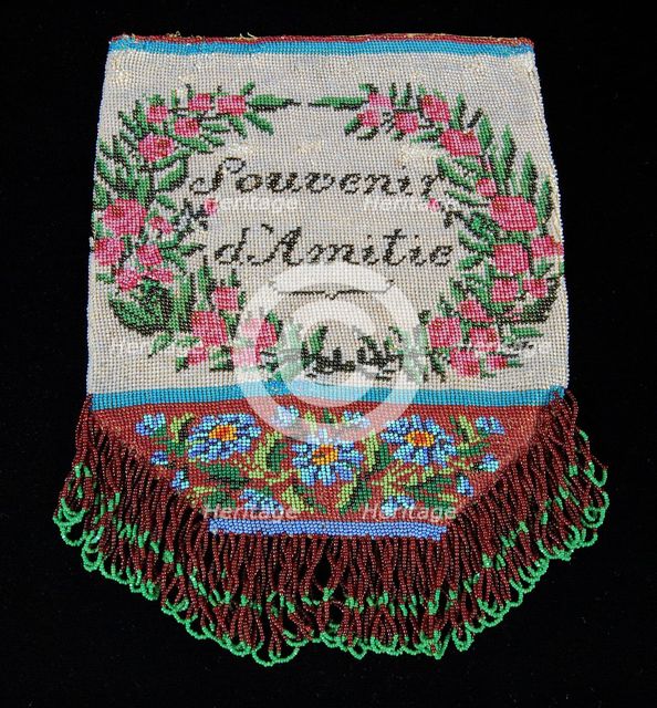 Pouch, American, 1830-60. Creator: Unknown.