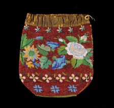Pouch, American, 1830-60. Creator: Unknown