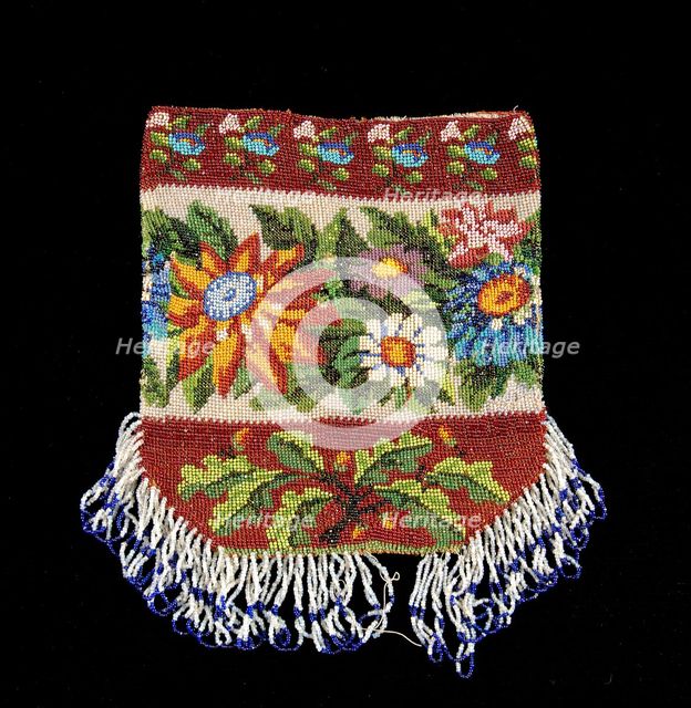 Pouch, American, 1830-60. Creator: Unknown.