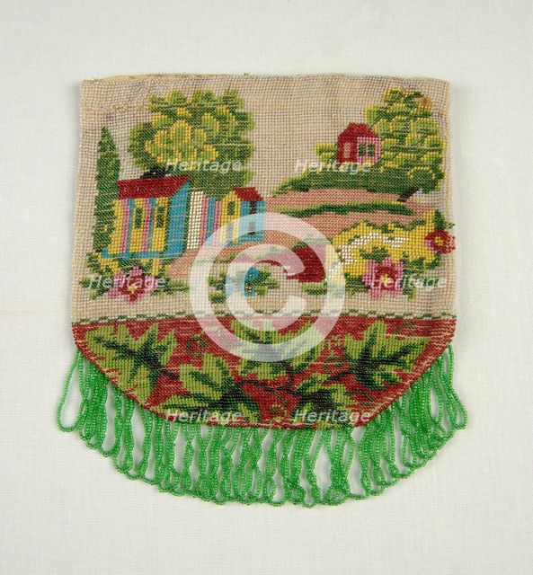 Pouch, American, 1830-60. Creator: Unknown.