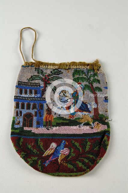 Pouch, American, 1830-60. Creator: Unknown.
