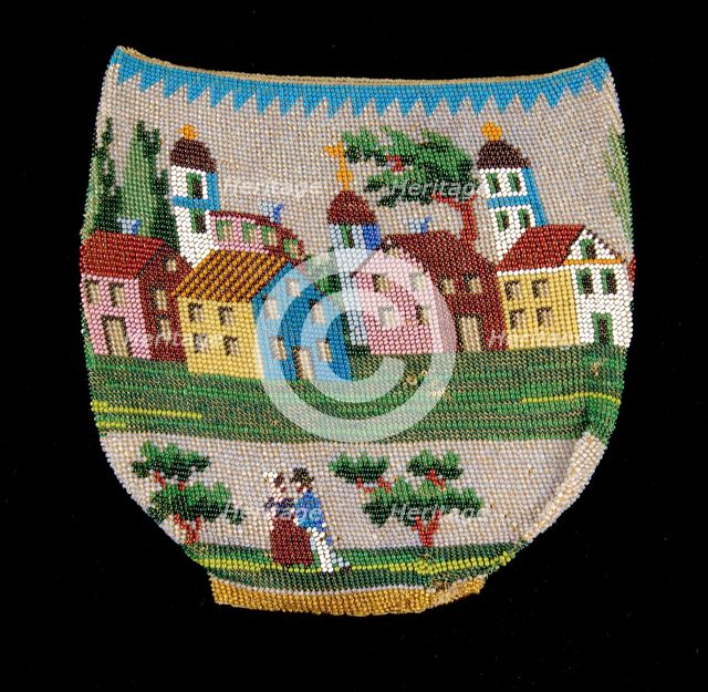 Pouch, American, 1830-60. Creator: Unknown.