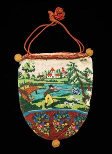 Pouch, American, 1830-60. Creator: Unknown