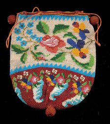 Pouch, American, 1830-60. Creator: Unknown