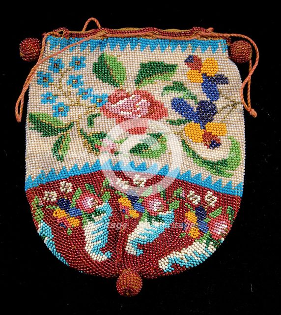Pouch, American, 1830-60. Creator: Unknown.