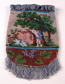 Pouch, American, ca. 1860. Creator: Unknown