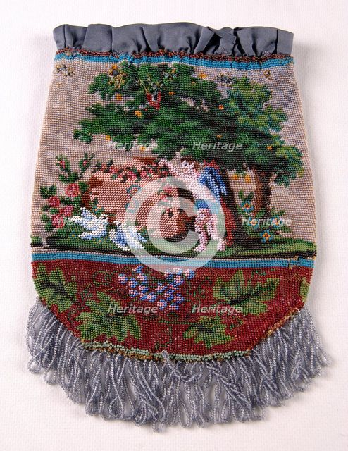 Pouch, American, ca. 1860. Creator: Unknown.