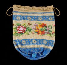 Pouch, American, third quarter 19th century. Creator: Unknown