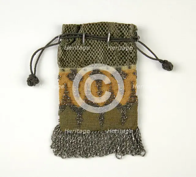 Pouch, American, thrid quarter 19th century. Creator: Unknown.