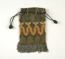 Pouch, American, thrid quarter 19th century. Creator: Unknown