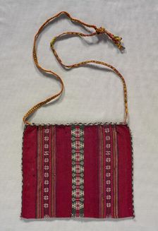 Pouch (Bolsa), c. 1900. Creator: Unknown