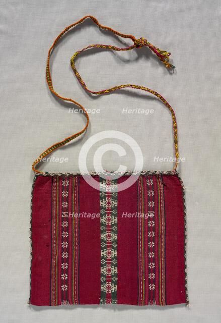 Pouch (Bolsa), c. 1900. Creator: Unknown.