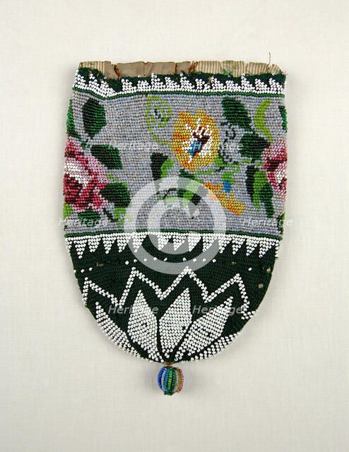 Pouch, European, 1850-60. Creator: Unknown.