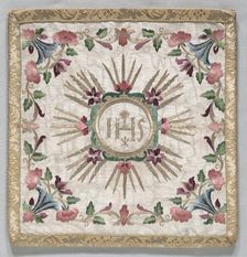 Pouch for the Chalice Cover, 1700s. Creator: Unknown