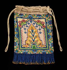 Pouch, French, 1830-60. Creator: Unknown