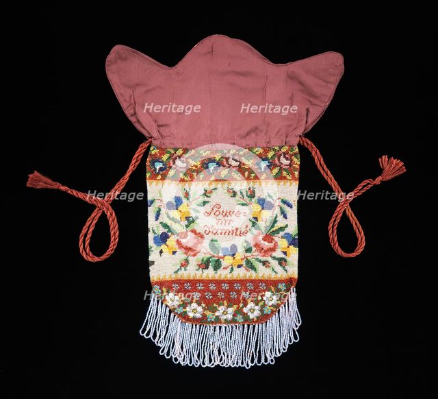 Pouch, French, 1870-79. Creator: Unknown.