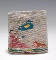 Pouch, Mexican, 1820-40. Creator: Unknown