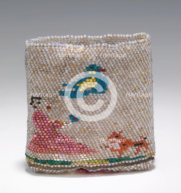 Pouch, Mexican, 1820-40. Creator: Unknown.